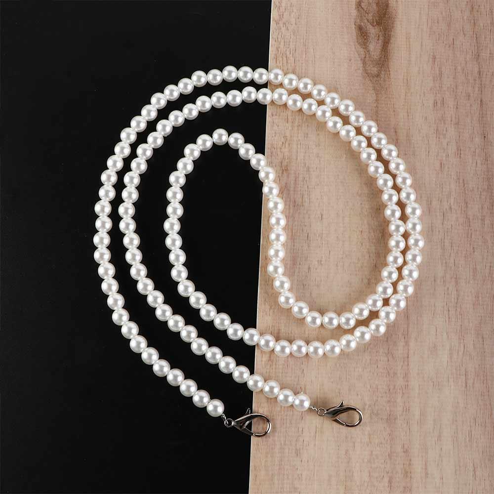 Anti Loss Pearl Crossbody Mobile Phone Chain Portable Pearl Strap Phone Chain Mobile Phone Pendant