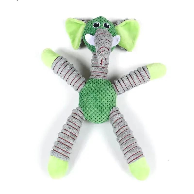 Dog Toys Squeaky Pet Plush Toys For Dogs Wear-Resistant Bite-Resistant Interactive Pet Stuffed Toy For Small Medium Large Dog