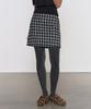 PELOTE Campore Tweed Skirt (Black)