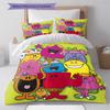 Herr. Herren Little Miss Muster Bettwäsche, Steppbett Set Bettbezug Kissenbezug Haus Geburtstag Geschenk (1 Bettbezug + 2 Kissenbezüge, ohne Füllung)