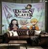 Nástěnná tapiserie Demon Slayer Estetická nástěnná závěsná deka z potištěné látky Dekorativní tapiserie Pro ložnici obývací pokoj Domácí dekorace