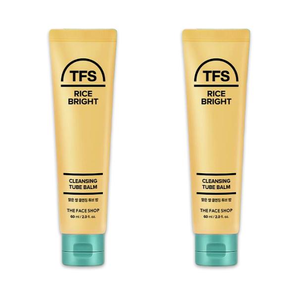 THE FACE SHOP Rice Bright Cleansing  Gel Foam / Foam Cleanser / Tube Balm / Cleansing Water / Cleansing Oil (20 Options) - DAISO
