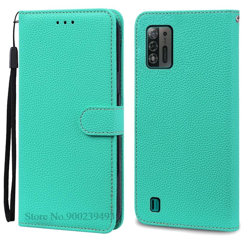 A52 Lite Pouzdro Pro ZTE Blade A52 Lite Pouzdro Měkké Silikonové Peněženkové Kožené Vyklápěcí Pouzdro Pro ZTE Blade A52 Lite Pouzdro TPU Zadní Kryt Etui
