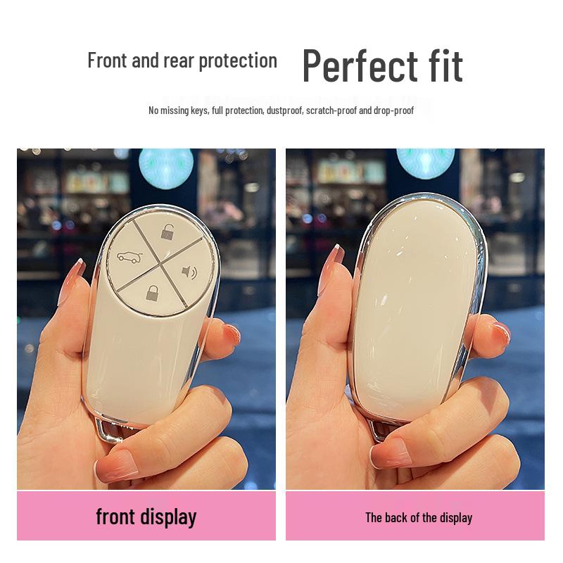 NIO ES6/ES8/EC6 2020 Car Key Protective Cover - Stylish Full Shell for Women