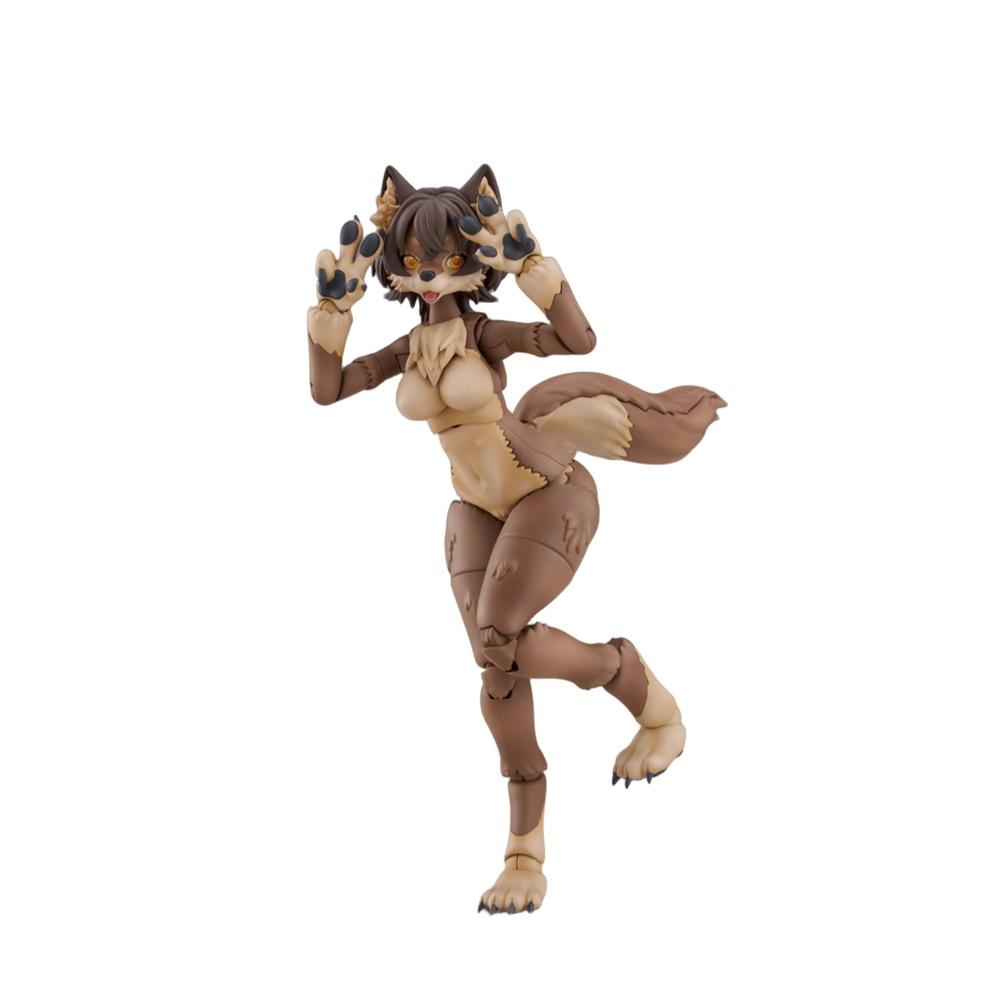 

AOSHIMA Kemonopura No.KP-02R Japanese Wolf Non Scale Approx. 155mm ABS and PVC Color-coded Plastic Model