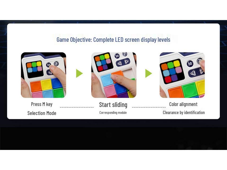 Smart Huarong Dao Puzzle: Educational Decompression Toy for Boys - Ideal Gift for Primary School Students