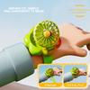 3 Wind Speeds Watch Fan Gradient Flowers USB Rechargeable Fan 2025 Handheld Fan Toy