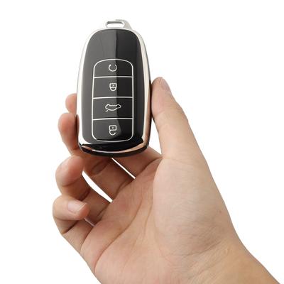 Soft TPU Car Key Case Cover Protector for Chery For Tiggo 8 Pro 5 Plus 7pro High End Design Accurate Button Fit