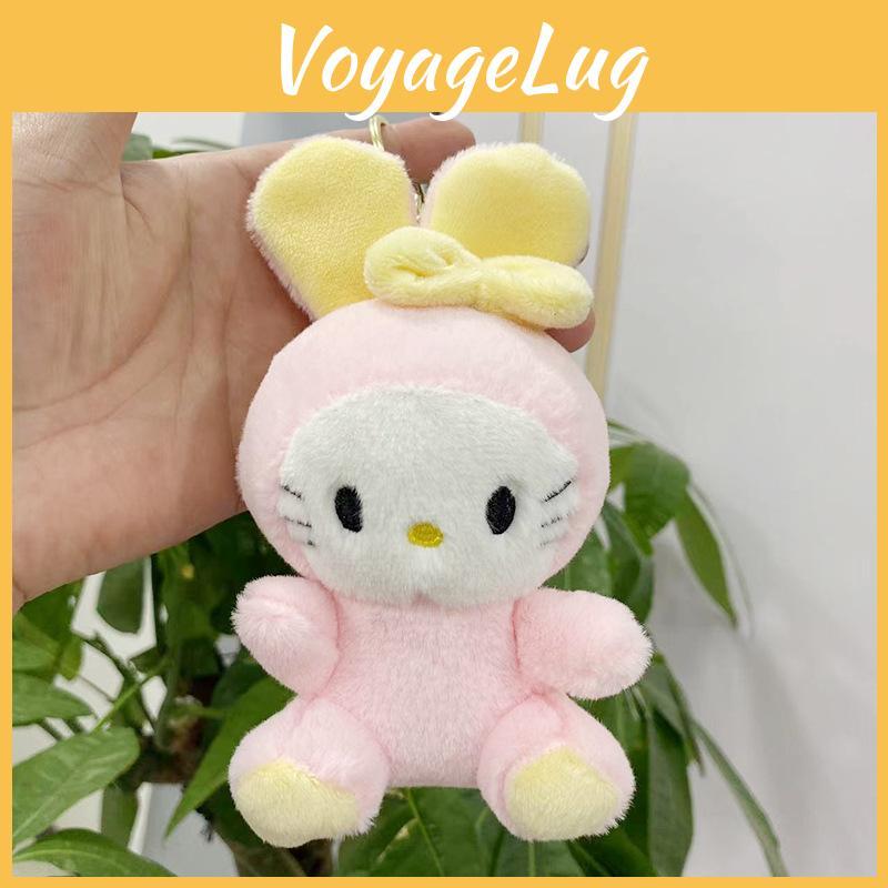 Charming Plush Bunny Keychain Delightful Rabbit Doll For Kids Ideal Gift