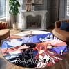 Customizable S-Sword Art Online2 Round Non-Slip Carpet - Ideal for Garden, Picnic, Office, Perfect for Decoration, Suitable For All Seasons