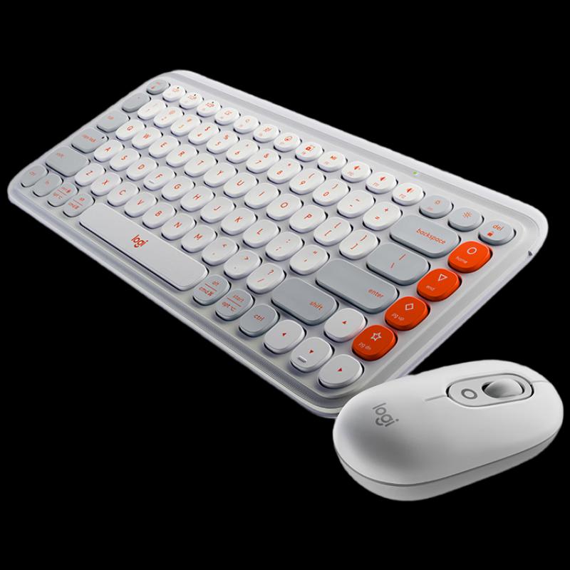 Logitech POP ICON COMBO Wireless Bluetooth Keyboard and Mouse Combo