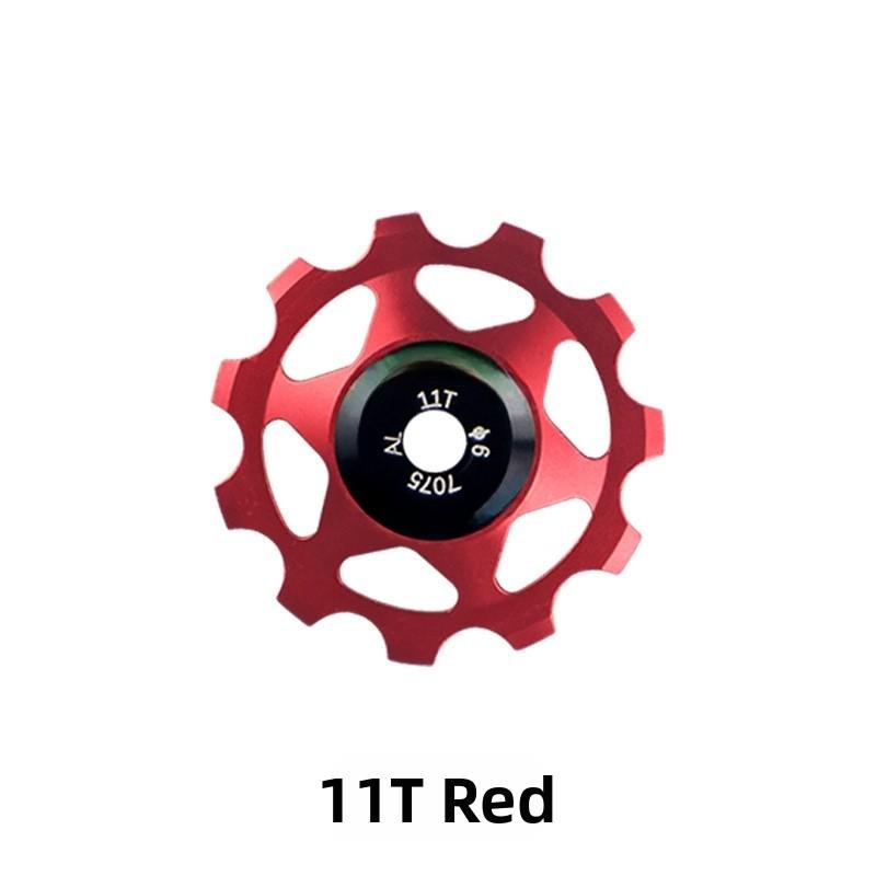 

Derailleur Pulley Pulley Wheel Multi-tooth Pattern 11T-Red
