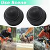 2pcs 631-04381 Chainsaw Bar Oil Cap for Pole Saws Oil Cap Replacement Electric Chainsaw 107512-01 079084-01