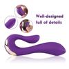 Vibrator de iepure punct G cu funcție de încălzire, ureche de iepure pentru stimularea clitorisului punct G, vibrator vibrator rezistent la apă