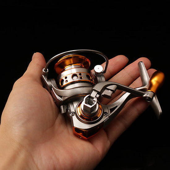 DC150 12+1BB Ball Bearing Left Right Mini Freshwater Fishing Spinning Reel 5.2:1