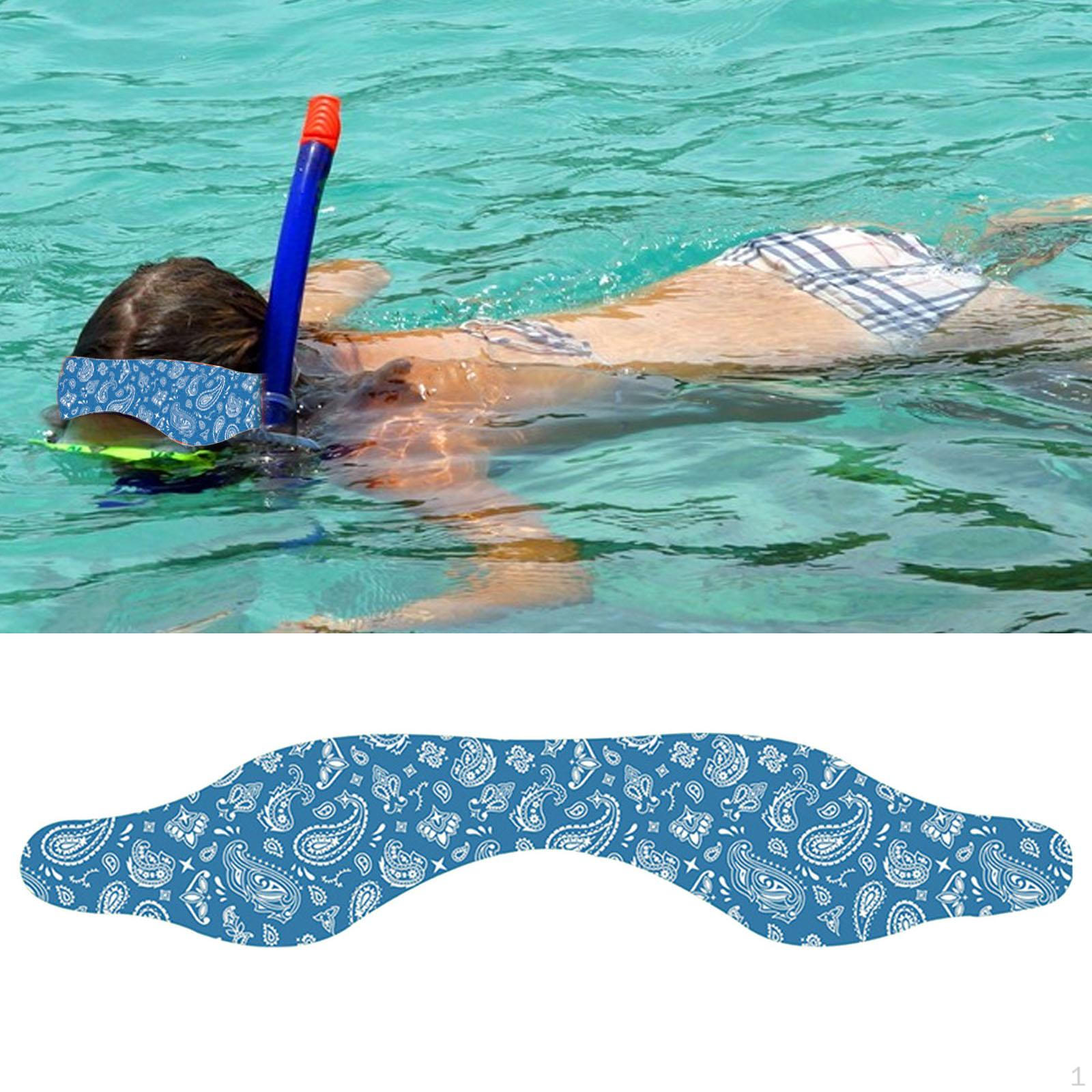 

Swimming Headband Ear Protection Band Adjustable Wrap Swim for Skiing Kayaking синій