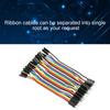 3 PCS M To F / M To M / F To F Breadboard Jumper Wires 40 Pin Ribbon Cables Dupont Wire  Arduino