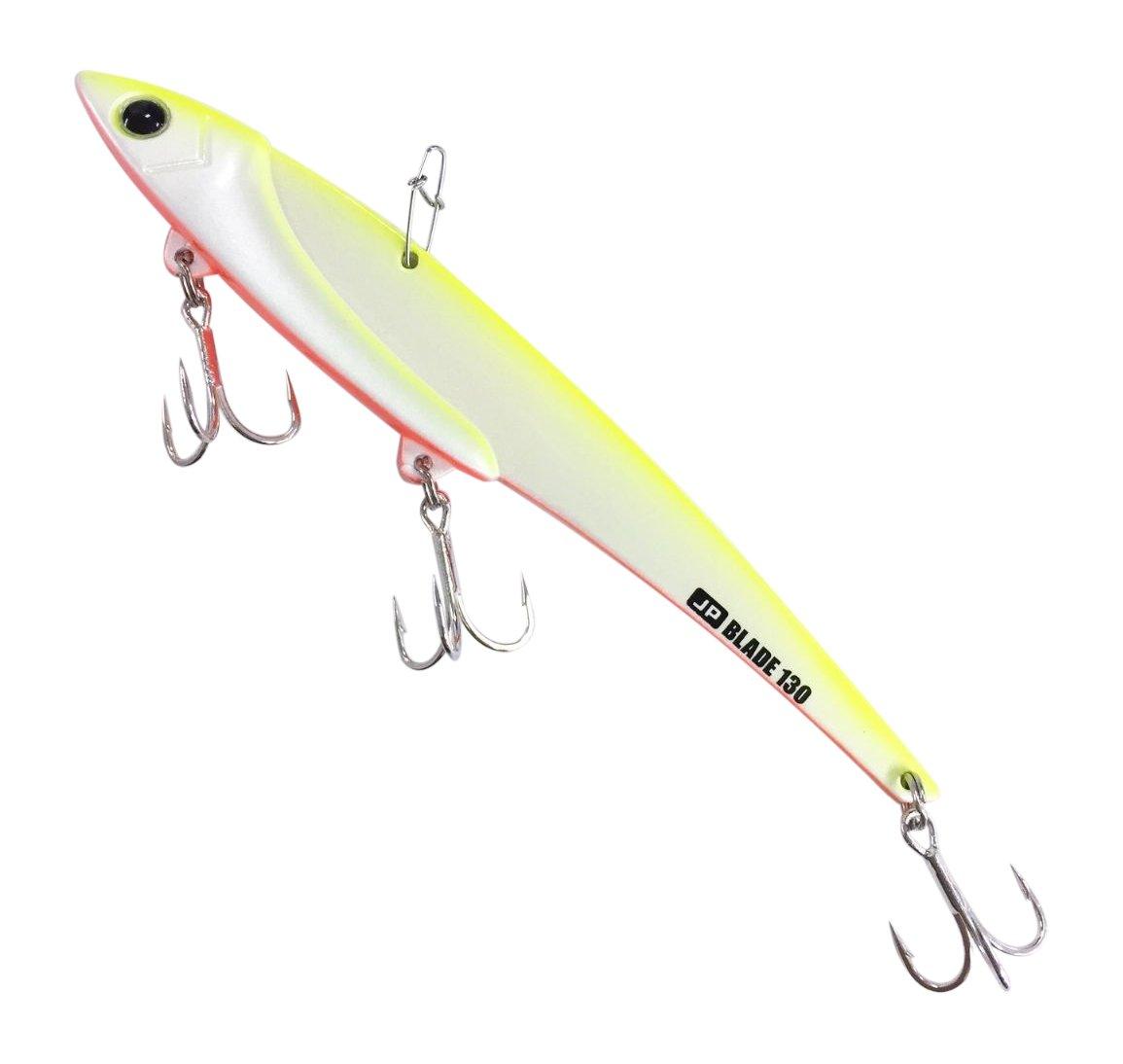 

Major Craft Jigpara Blade Chartreuse Black Lure, 130mm, 42g, #36,