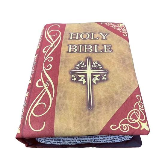 

Мягкая плюшевая кукла Иисус, мягкая игрушка, реалистичный дизайн, домашний декор, подушка-компаньон, образовательный подарок для детей-верующих красный