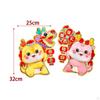 2 Pieces Year Door Sticker Traditional Chinese Decoration Decals for Living Room