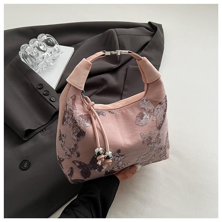 2025 spring and summer new butterfly bag leisure travel women's bag commuting literary and versatile high sense personalized messenger bag