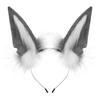 Halloween Simulated Plush Animal Ears Headband Jackal Ears Comic Exhibition Party Props Anubis Dress Up