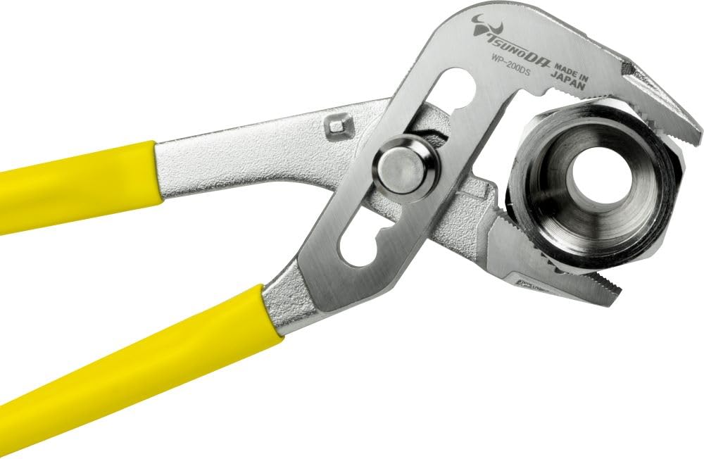TSUNODA Water Pump Pliers Spring-Loaded WP-200DS