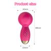 16 Speeds Cute Mini AV Vibrators For Women Clitoris Stimulator Portable AV Stick Bullet Female Masturbation Vibradors Sex Toys