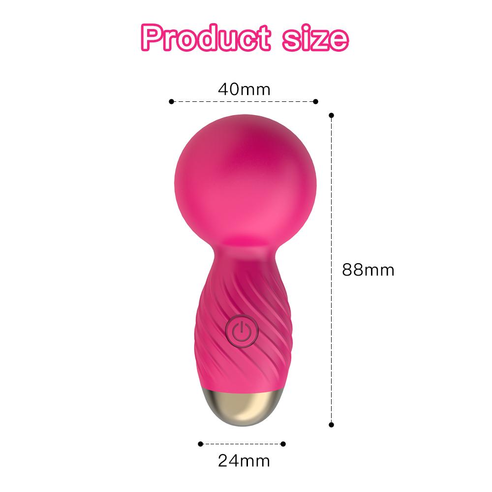 16 Speeds Cute Mini AV Vibrators For Women Clitoris Stimulator Portable AV Stick Bullet Female Masturbation Vibradors Sex Toys