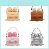 Adorable Mini Korean Style Shoulder Bag For Kids With Chic Bowknot Design And Trendy Chain Strap