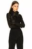 Jacket Handmade Biker Casual Wear New Women's Black Fashionable Crop Real Leather