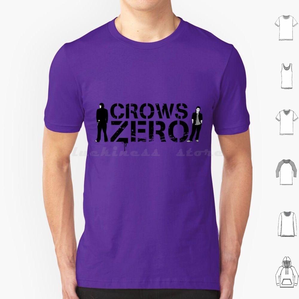 Crows Zero T Shirt 6xl Cotton Cool Tee Crows Zero Anime Manga Movie Genji Serizawa Tamao Grunge Crow Episode Japan Asian Asia