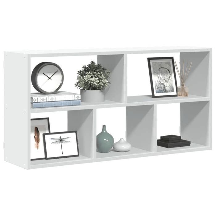 VidaXL Wall Shelf White 100x25x50 Cm Engineered Wood 853272