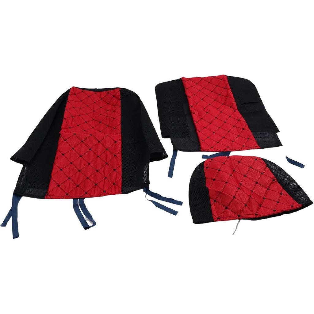 FridayParts Excavator Wheel Loader Bulldozer Tractor Seat Cover Seat Protector Compatible for Komatsu Caterpillar CAT Kobelco Doosan Daewoo Case