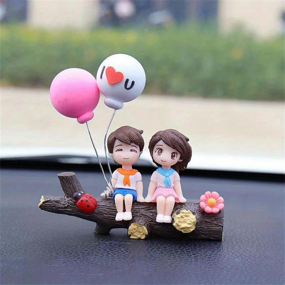 1pc Tree Branch Couple Car Decoration Creative Car Decoration Fashion Creative Car Accessories Automotive Ornaments Home Decor
