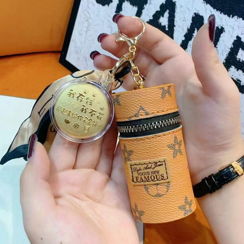 Year of the Horse Gold Earphone Bag Pendant Keychain - Mini Red Envelope Gift