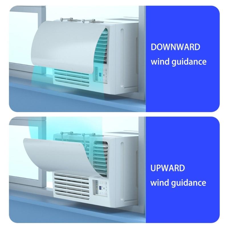 Window Air Conditioner Windshield Window Baffle Prevent Direct Blowing Universal Room Air Conditioner Cold Conditioning