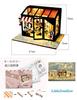 LittleSwallow World's Most Stylish Fashion Shop Miniature Dollhouse Model DIY Craft Kit Set (Ice Cream Shop)