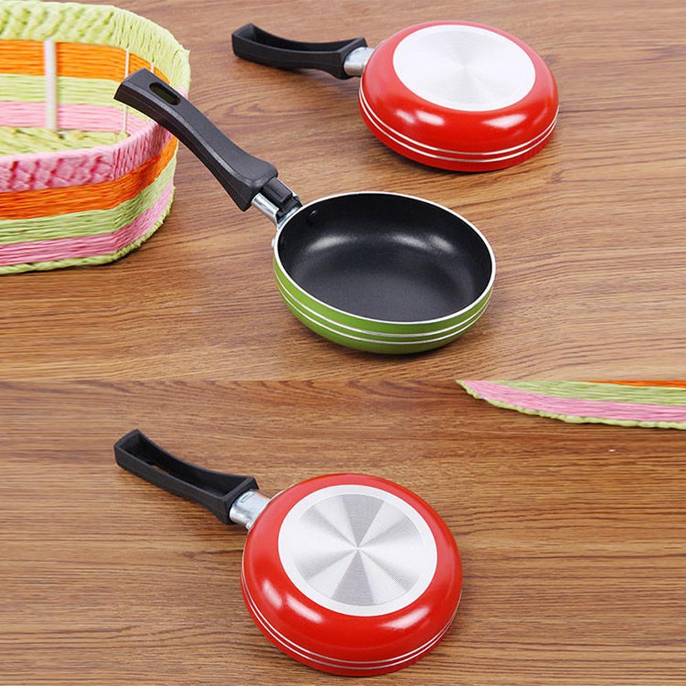 

Portable Cookware Mini Non-stick Skillet Saucepan Frying Pan Griddle Pan