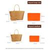 Felt Insert Bag Cosmetic Organizer Insert For Goyard Tote,Makeup Bags With Zipper, Inner Pouch Fit Luxury Handbags for Women