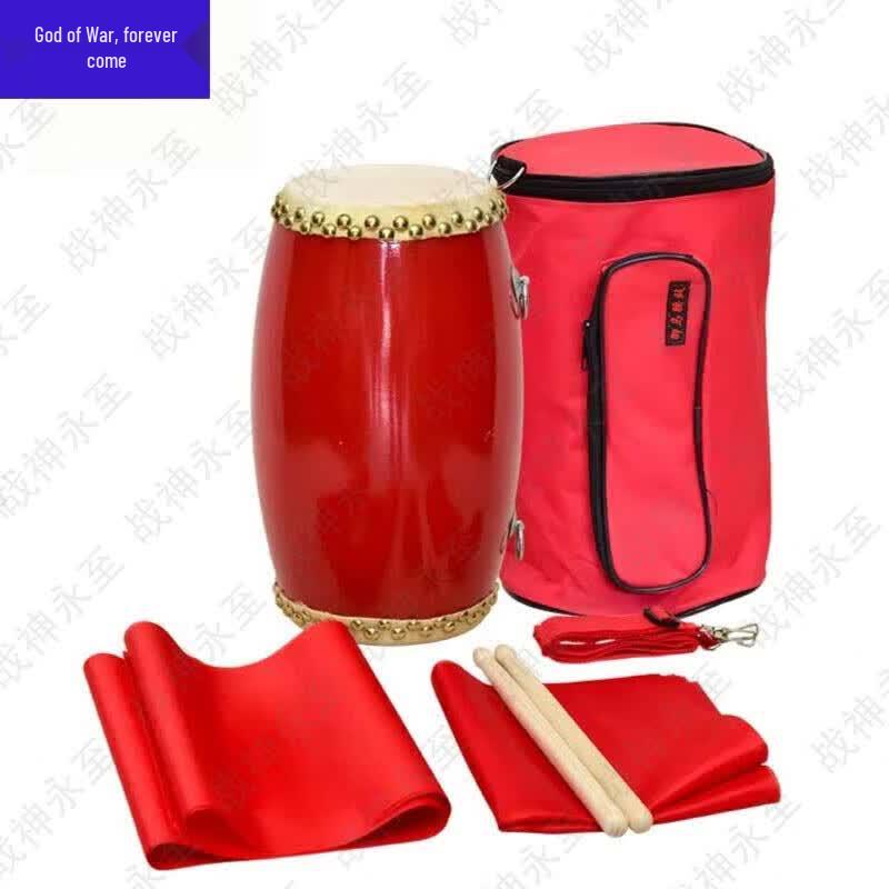 War God Yongzhi Traditional Cowhide Waist Drum