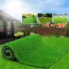 Künstlicher Realistischer Graspolster, Simulations-Haustier-Rasenmatten, Dicke Synthetische Kunstrasenmatte für Außen Garten Terrasse Landschaft Hund Haustier