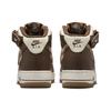 Nike Air Force 1 Mid Braun Kariert Herren Sneaker Blass-Elfenbein Kakao-Wow-Pink-Blüte DV0792-100