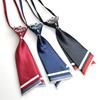 Girls' No-Knot School Tie - New Style, Short Neck, Ideal for Students