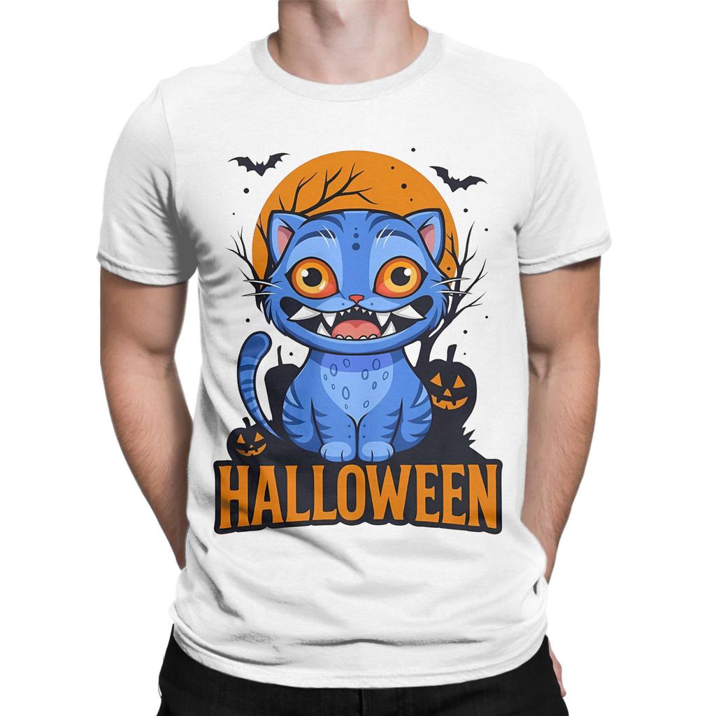 Halloween Derpy Tiger Kpop Demon Hunters T-shirt Herr Bomull Fritids T-shirts Rund Hals T-shirt Kortärmad Toppar Tryckt