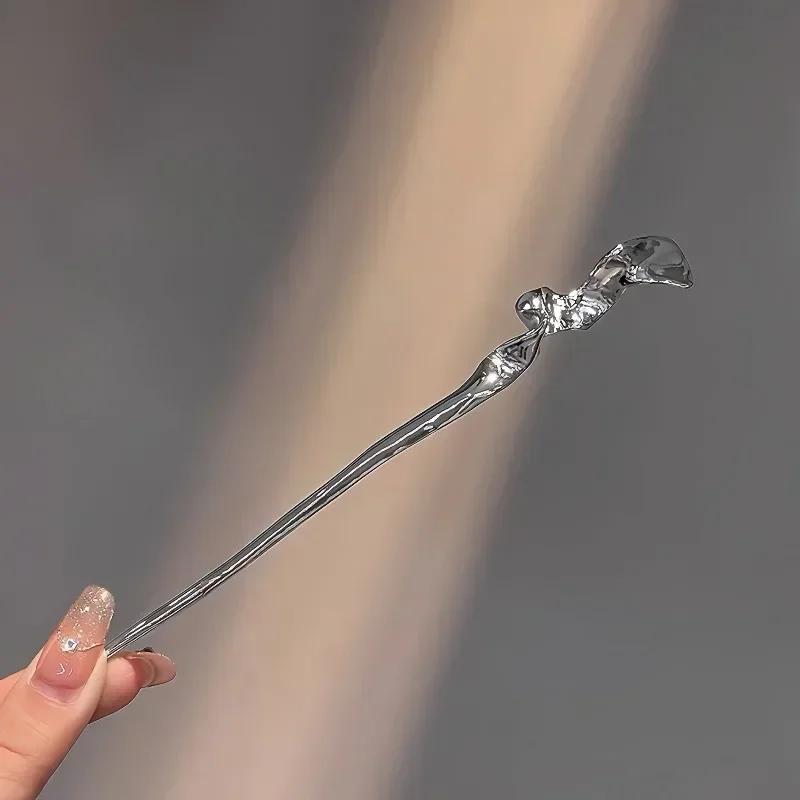 

Палочки для волос в китайском стиле Винтажные палочки-шпильки Женская заколка-шпилька Головной убор Свадебное украшение Ювелирные аксессуары Новые серебряный