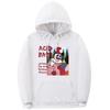 Men Women Fashion Vintage Loose Hoodies Tops Hip Hop Rock Punk Gothic Sweatshirt Acid Bath Hoodie Psychic Tv Coil Sludge Metal
