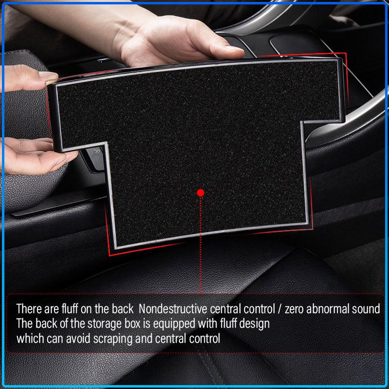 2Pcs Car Seat Organizer Seat Crevice Storage Box Multifunction Goods For Mitsubishi Lancer Lancer ASX Outlander 2 3 Pajero Mirage Exzos Pajero 4