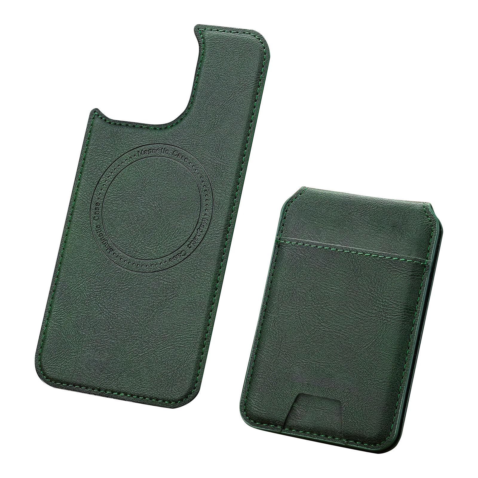 

Кожаные чехлы-кошельки 2 в 1, отстегивающиеся, совместимые с чехлом с держателем для карт, блокировкой RFID, совместимые с зарядкой 6.9, подставка One Size