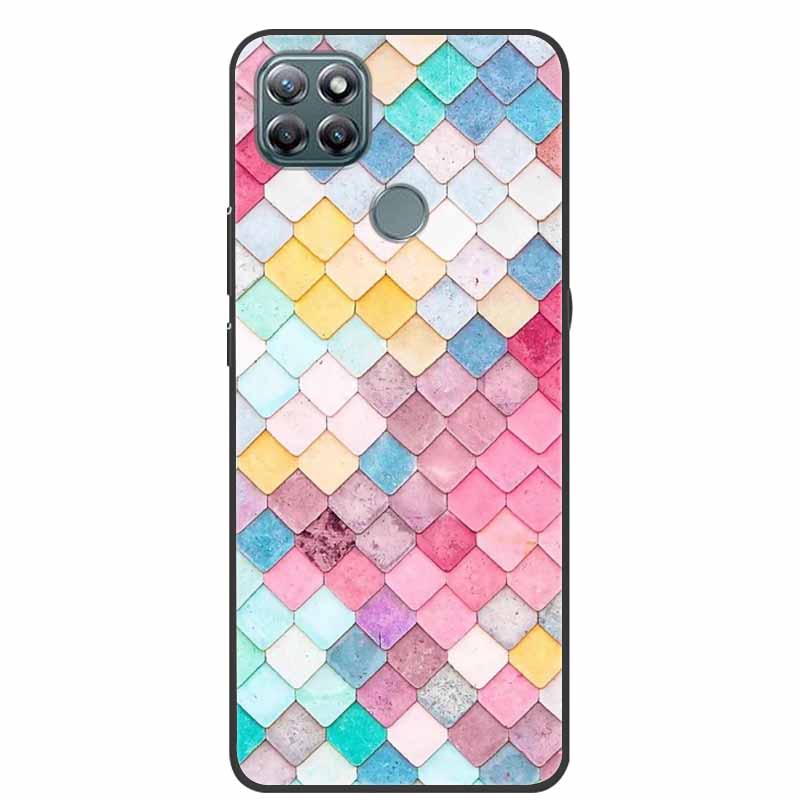 Für Lenovo K12 Pro Hülle Weiches Silikon Wolf Löwe TPU Rückabdeckungen für Lenovo K12Pro Handy Tasche Cartoon Schutzhüllen Hübsch